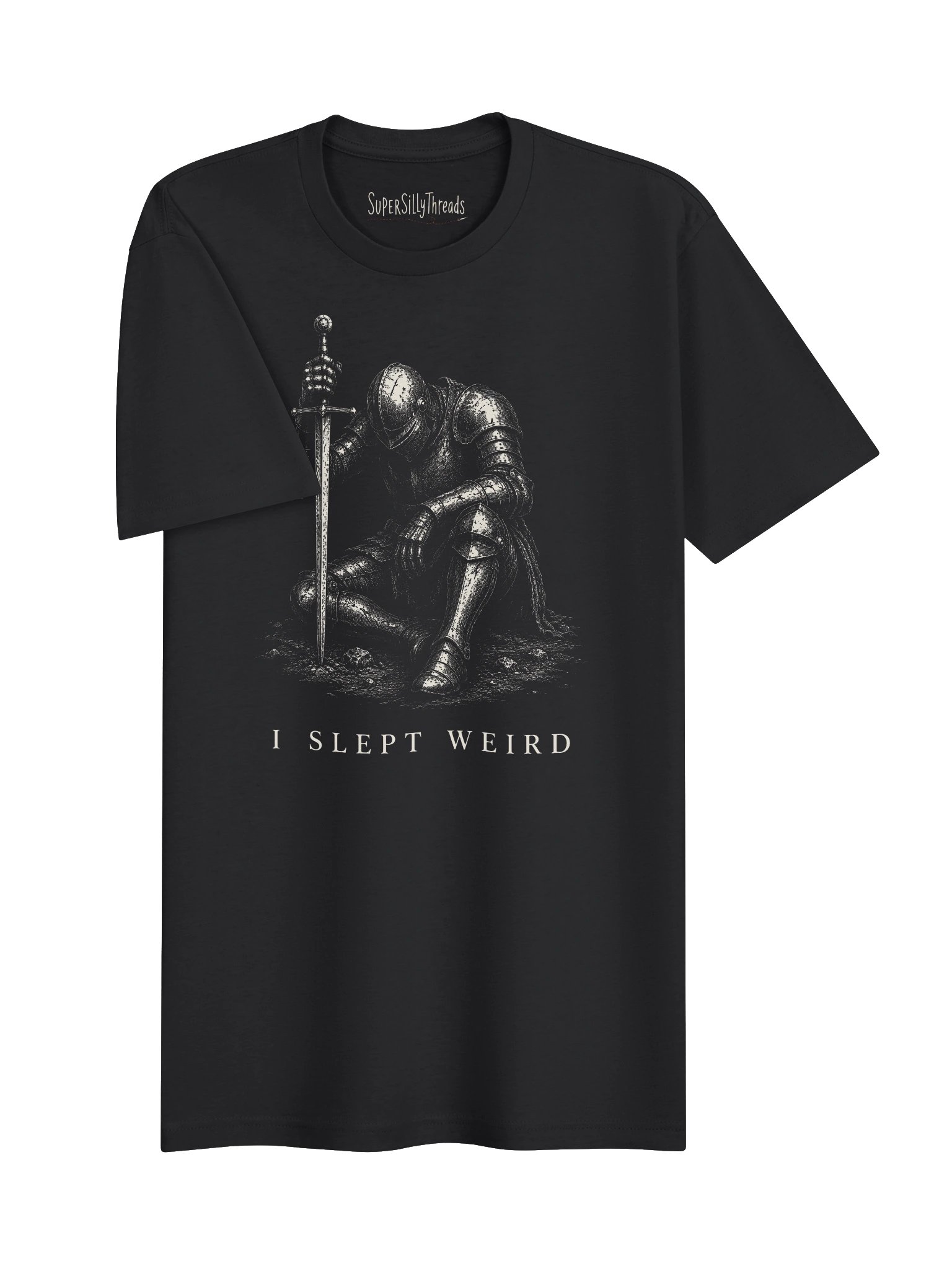 I Slept Weird Medieval Knight Tee product image (3)
