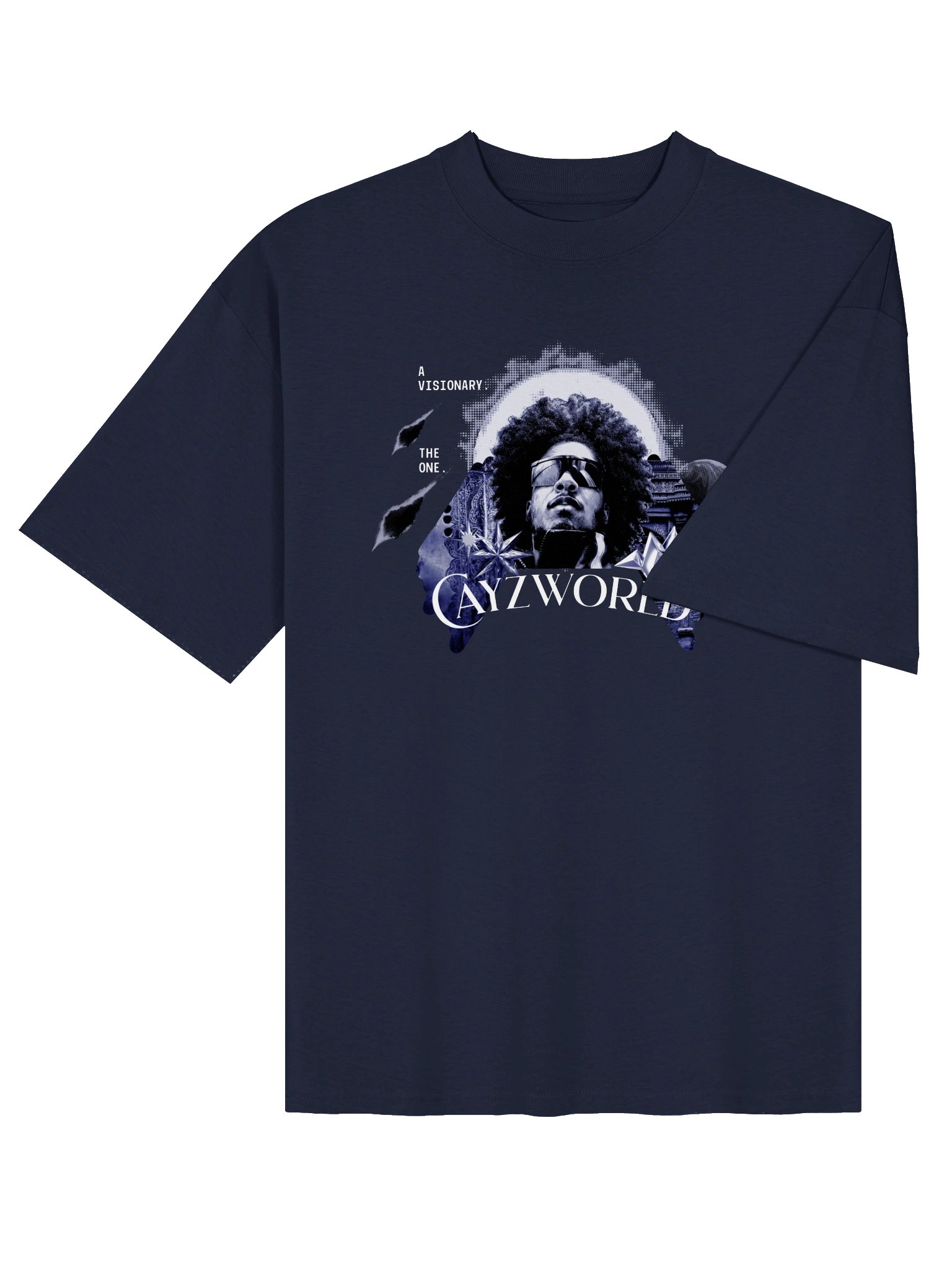 Cayzworld Oversized Graphic Tee product image (4)