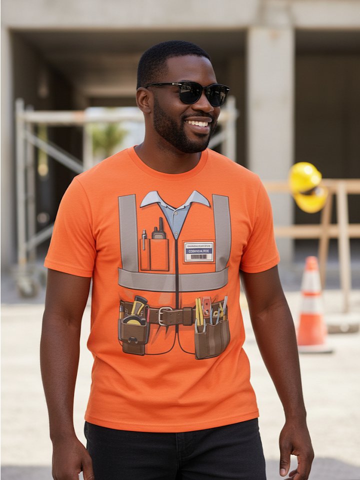 Construction Worker Costume Tee product image (1)