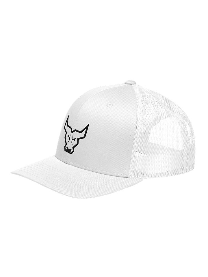 SUPERHOT TRADING HAT WHITE / BLACK product image (2)