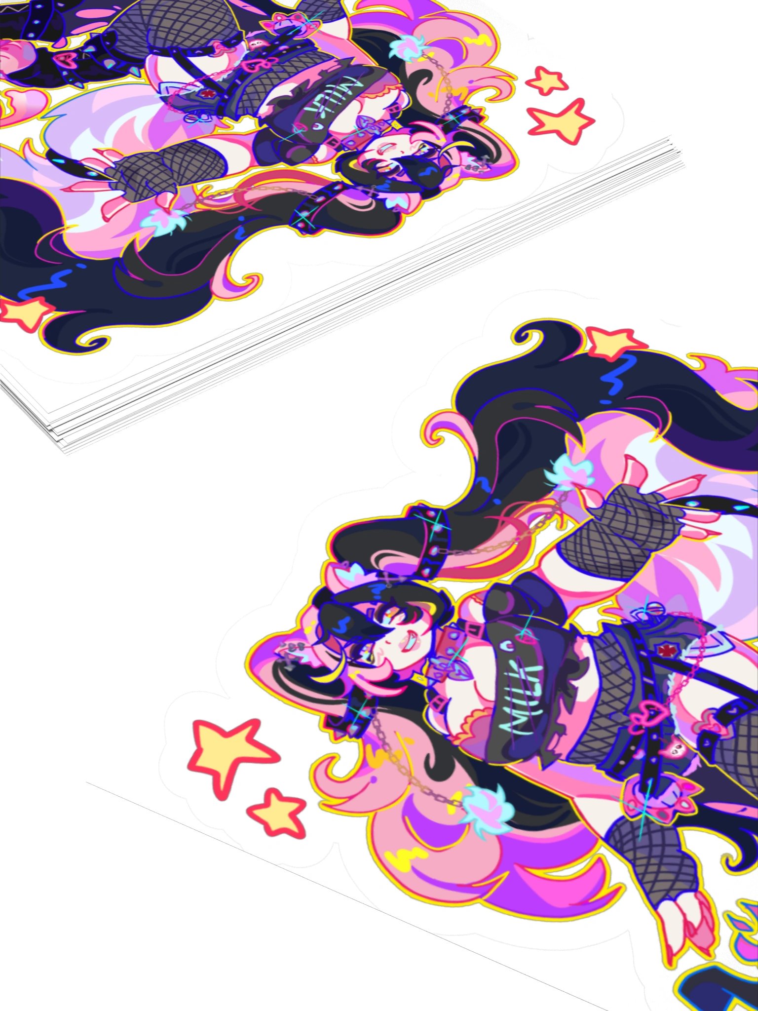 CHAOS KITTY CREW STICKER product image (5)