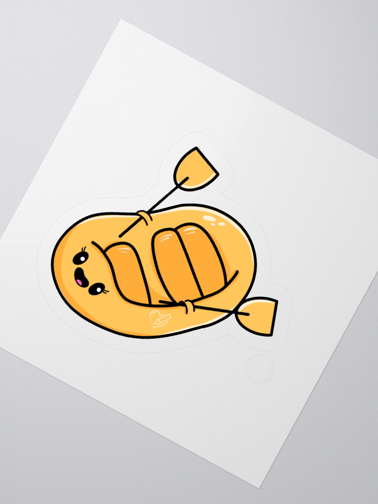 Rafty The Raft Kiss Cut Sticker product image (2)