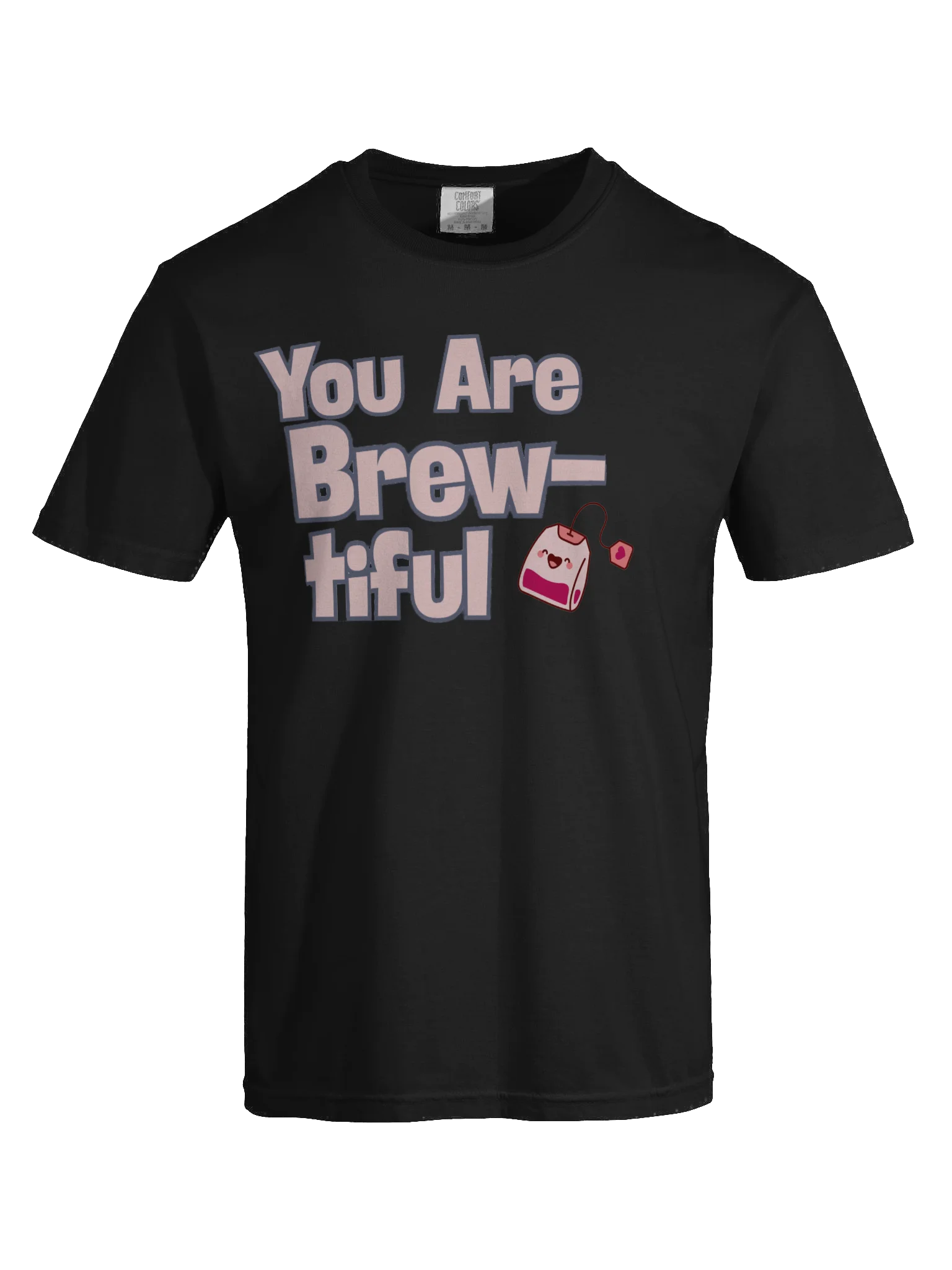 Brew-tiful Teabag Funny T-Shirt product image (77)