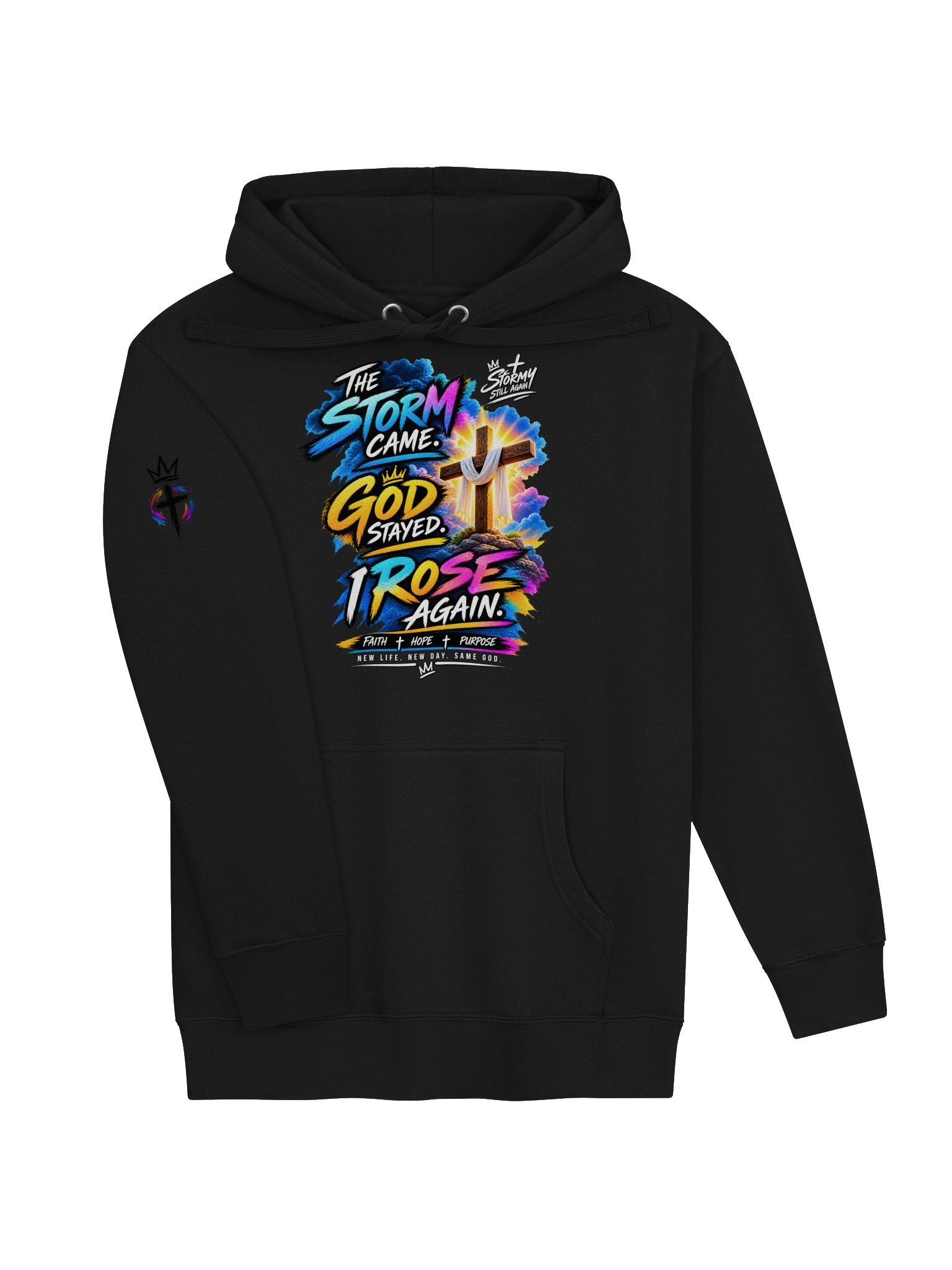Storm Came, God Stayed Hoodie product image (26)