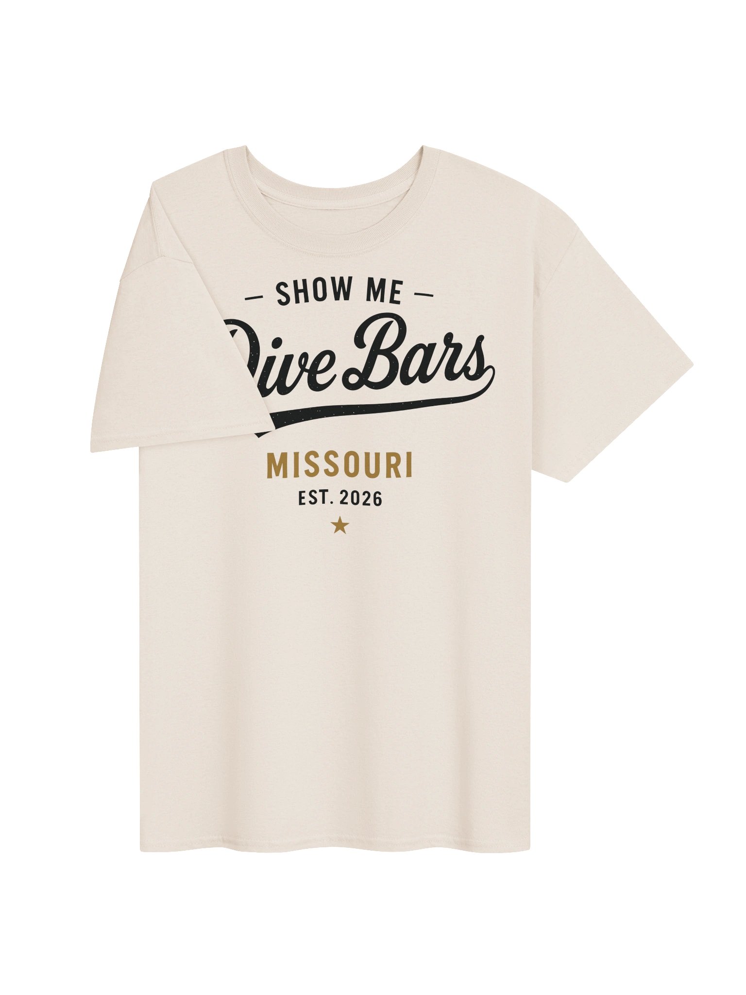 Missouri Script Tee - Cream product image (3)