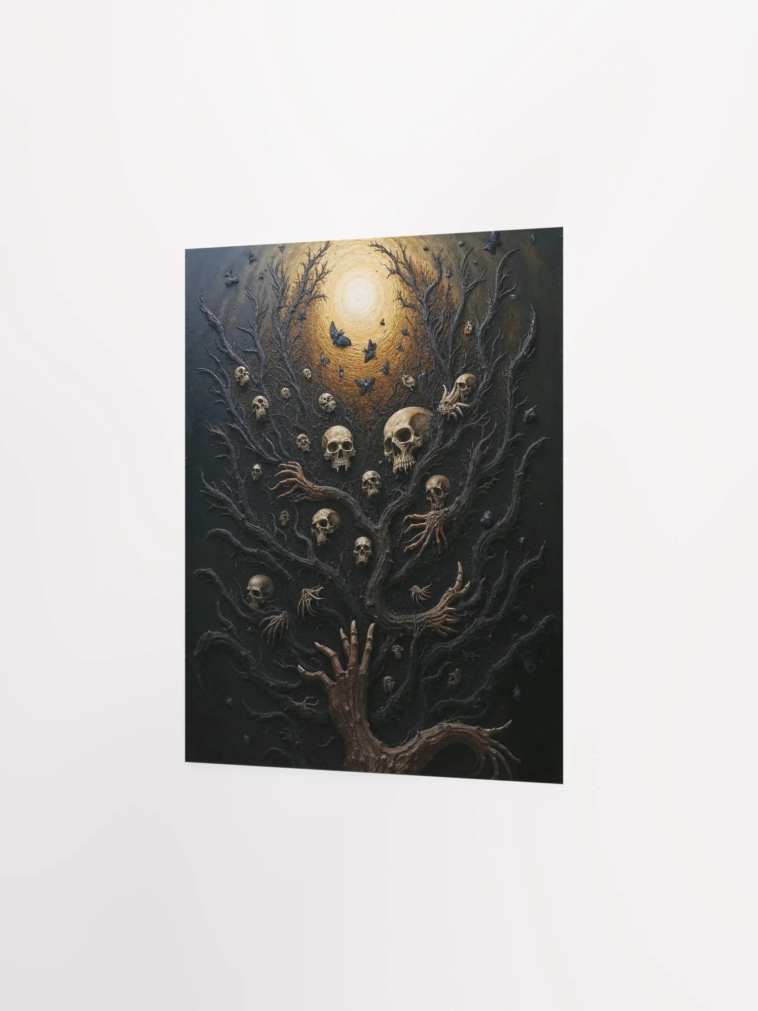 Skeletal Surrealism Matte Poster product image (14)