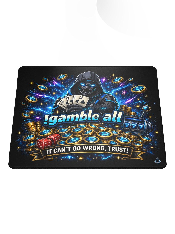 DG7 “!Gamble All” Trust Gaming Mouse Pad product image (1)