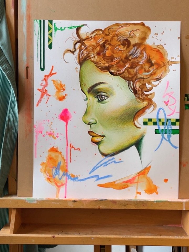 Beautiful Chaos - Original Drawing product image (1)