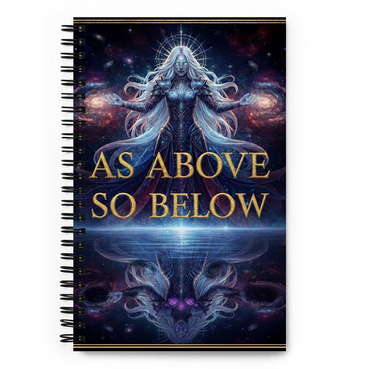 Divine Reflections Spiral Notebook product image (1)