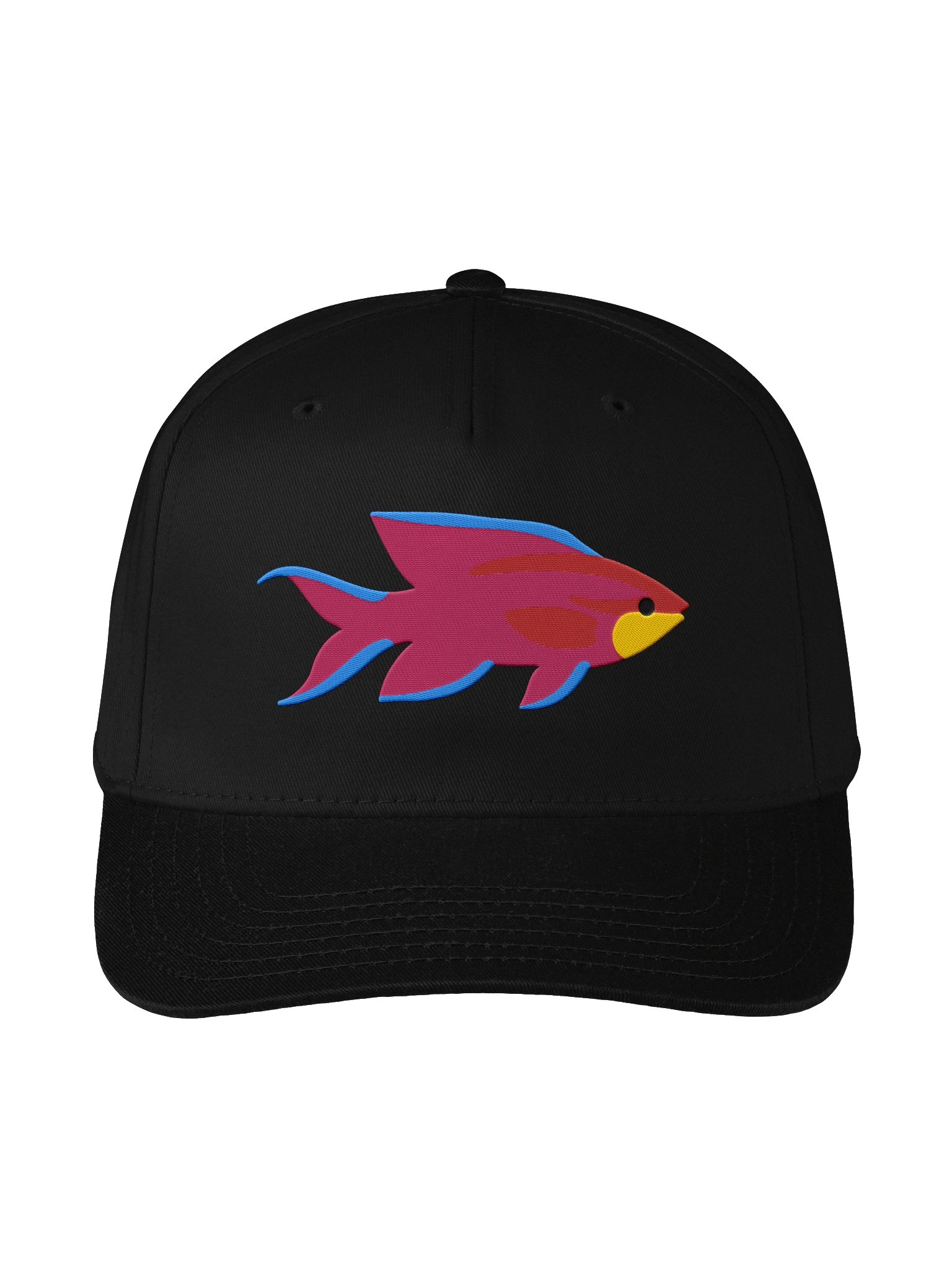 Queen Anthias Mid-Profile Baseball Cap (Embroidered) for Reef and Marine Aquarium Lovers product image (1)