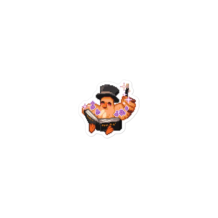 Alys the Magician Duck Sticker product image (1)