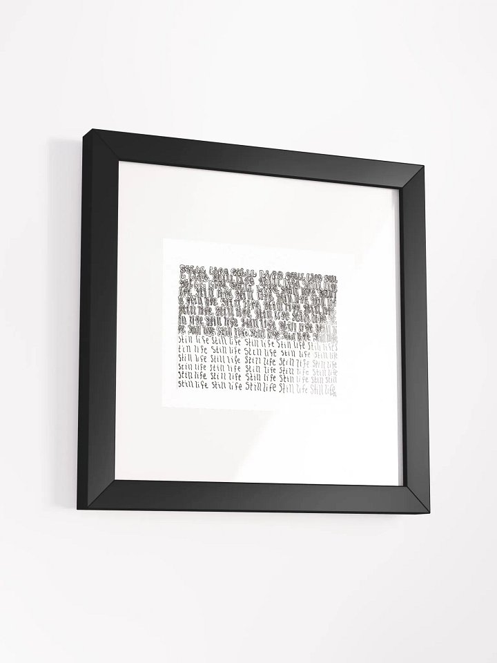 Stillife Panel Card Print Framed product image (10)