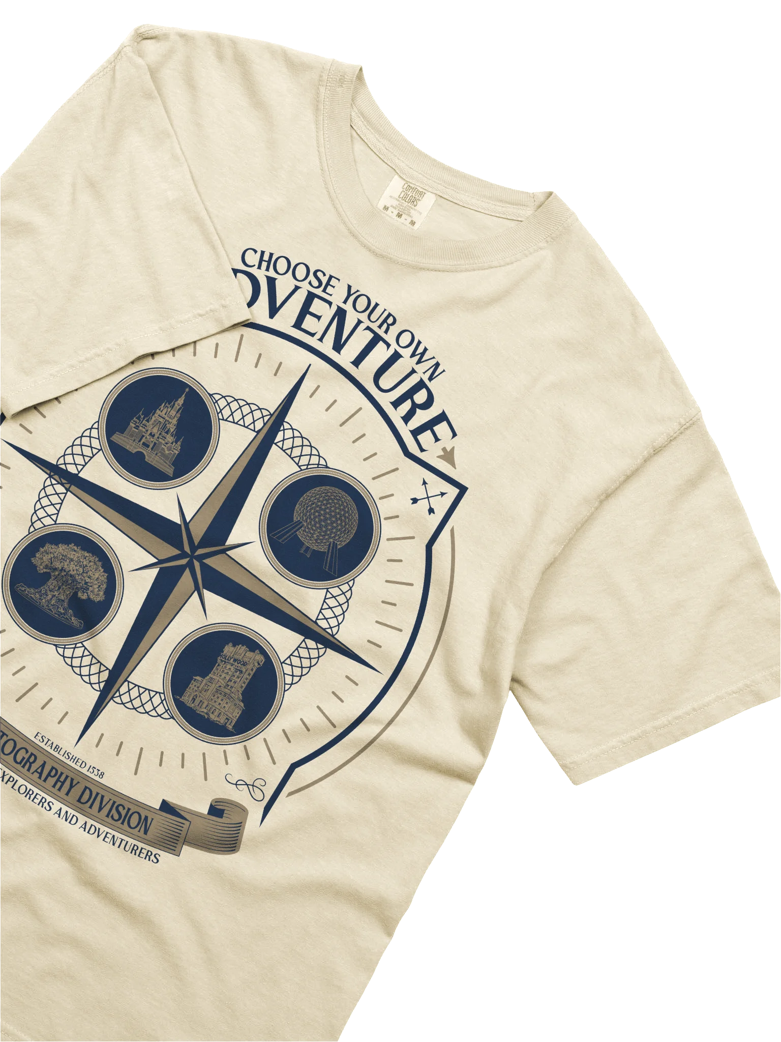S.E.A. Cartography Division: 4-Park Expedition Tee product image (5)