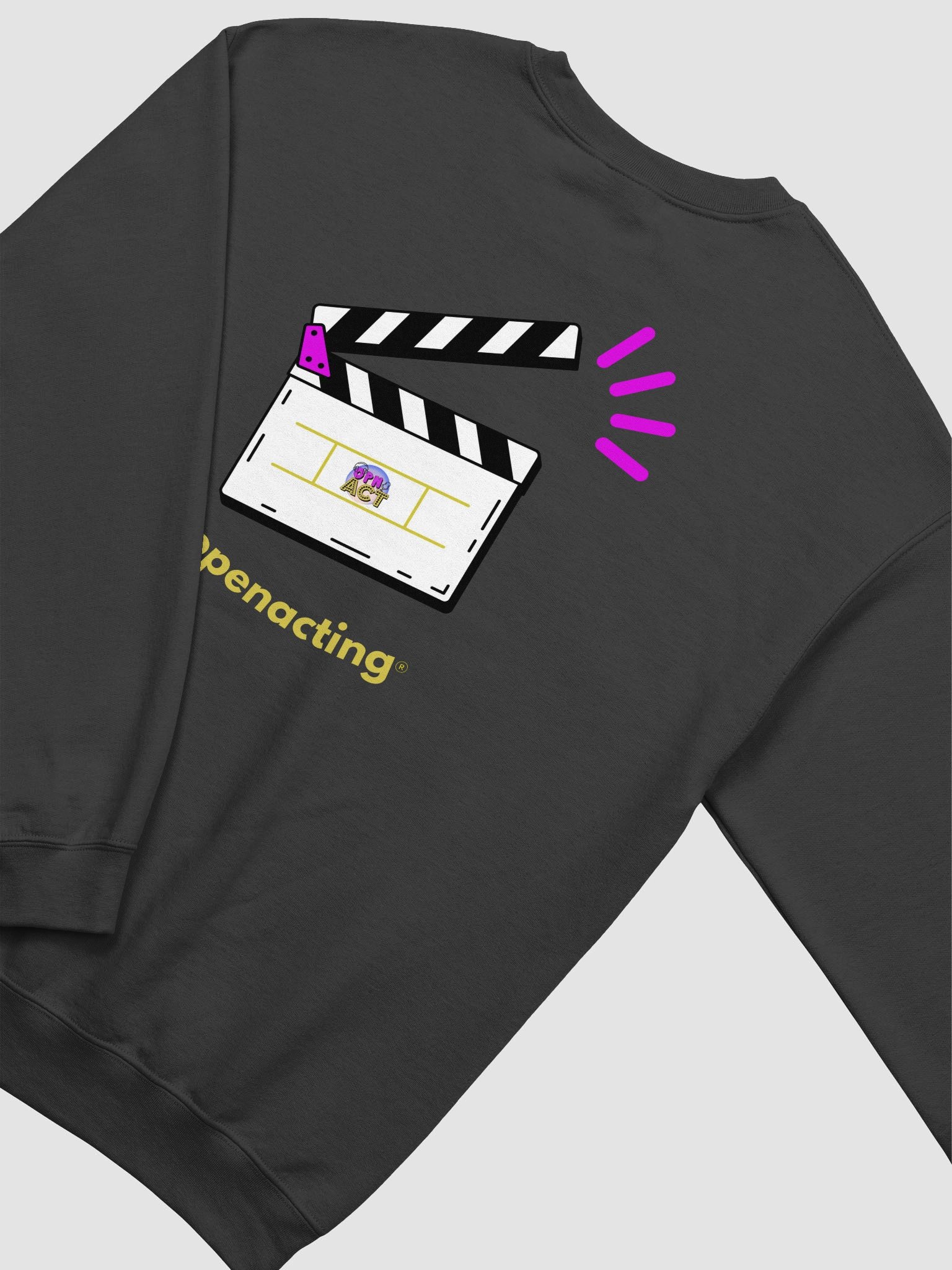 Sudadera logo pequeño CLAQUETA espalda product image (20)