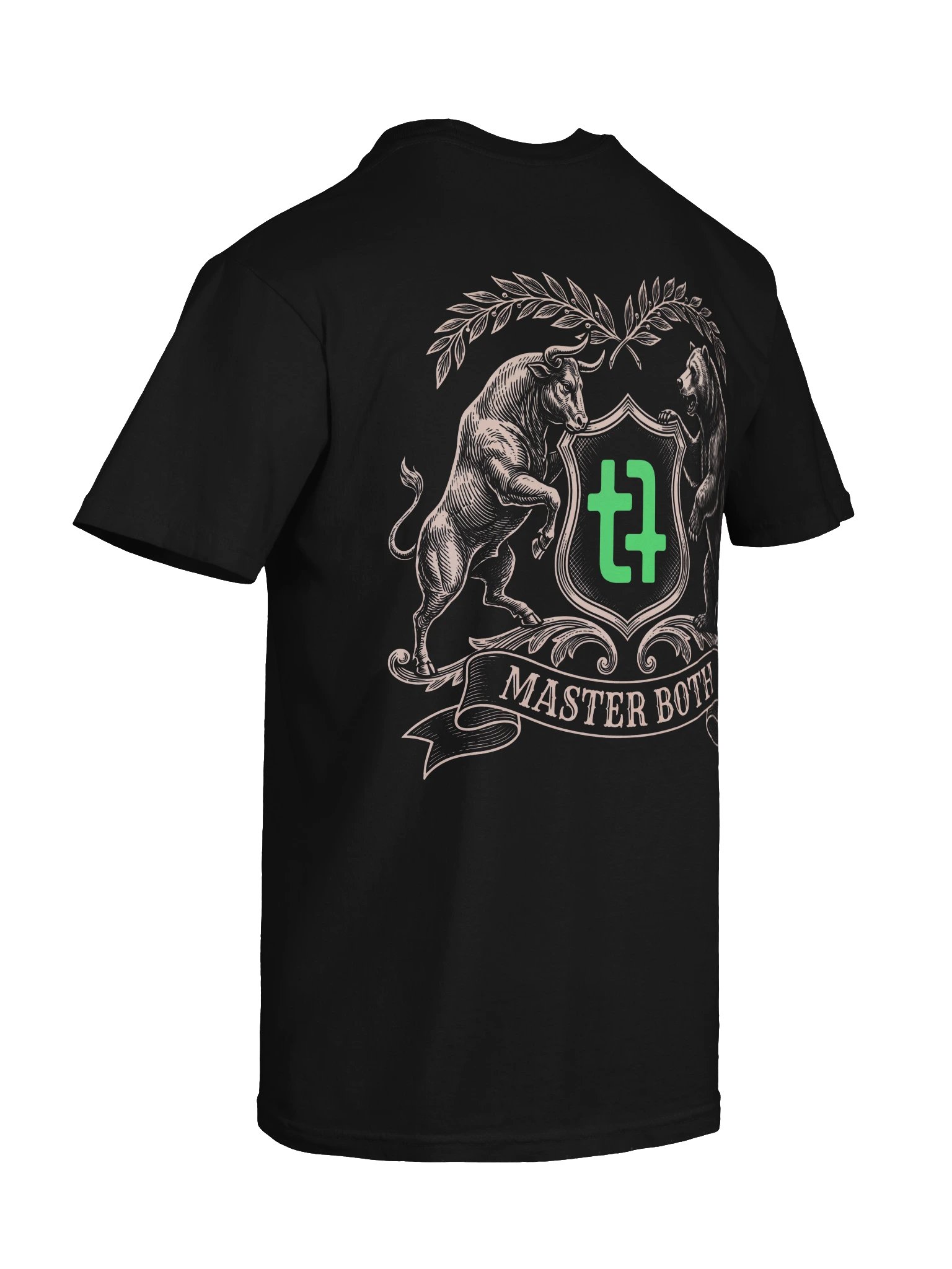 Master Both Crest Tee — Washed Black product image (12)