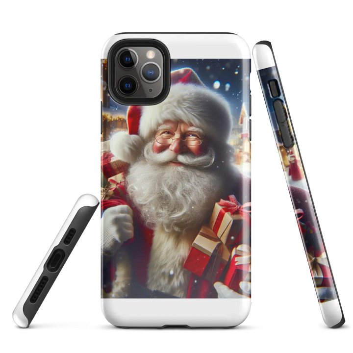 Love Joy Santa With Gifts Tough Case For iPhone product image (3)