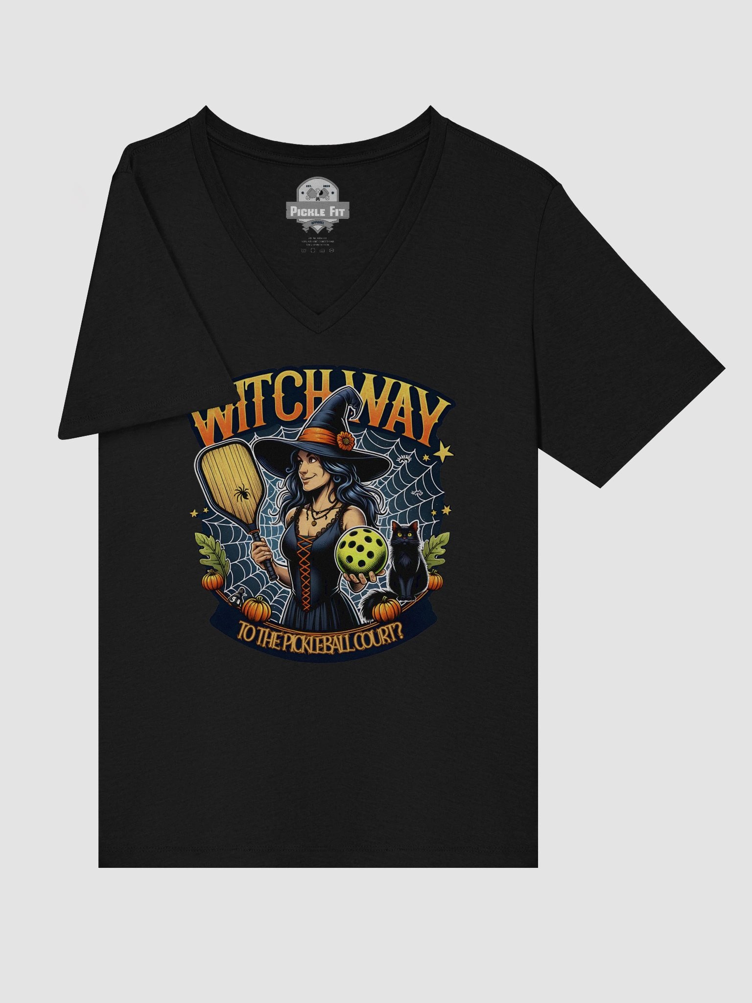 Witch Way Women's V-Neck Tee product image (33)