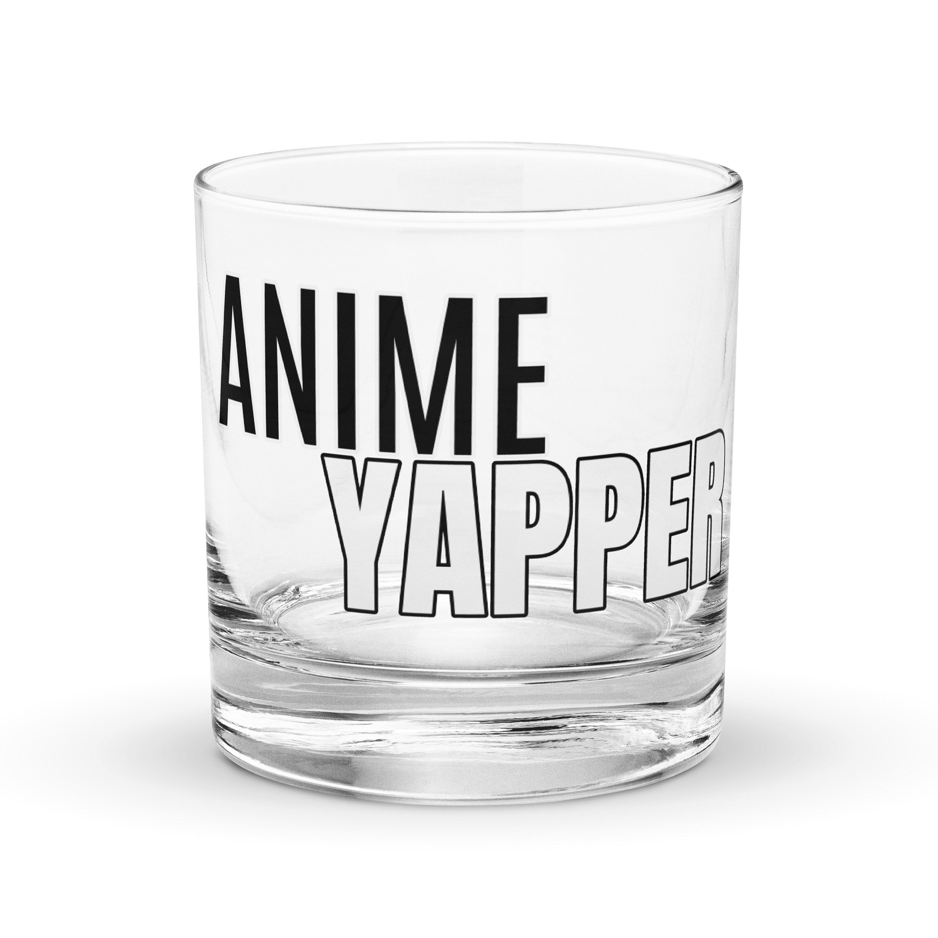 Anime Yapper Glass Cup product image (1)