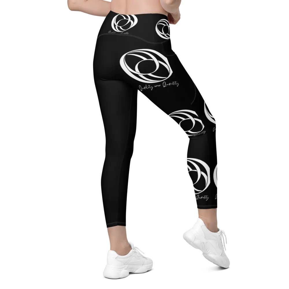 Women's Leggings (Black) product image (10)