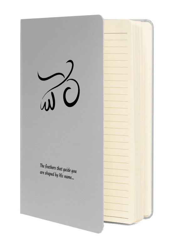 Bird Calligraphy Notebook w/Quote – Deep Black Print product image (2)