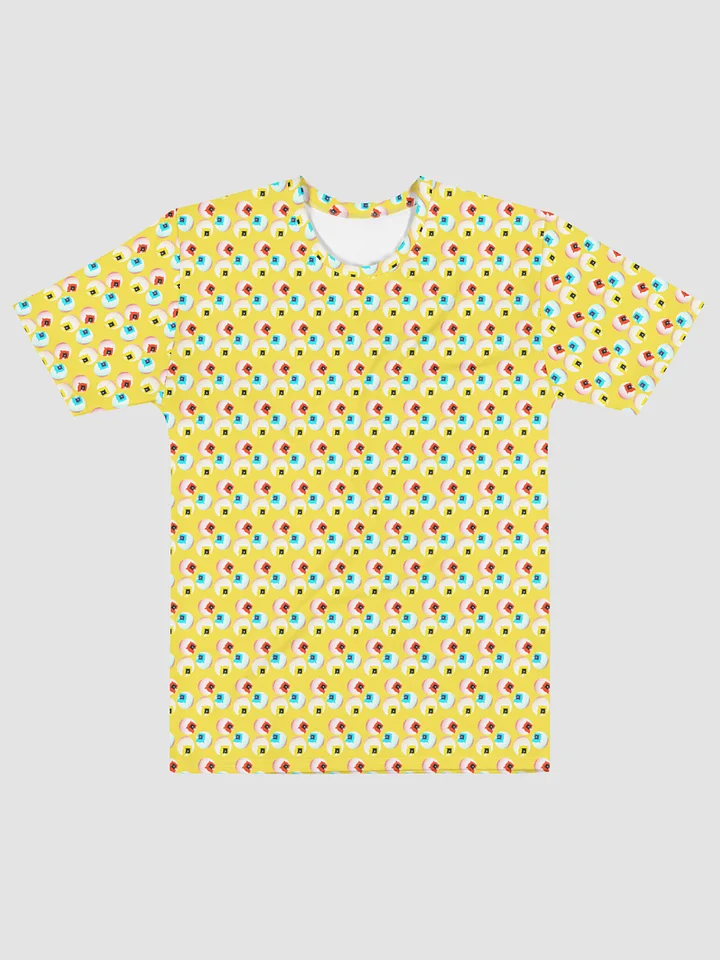 AIBALL All-Over Print Crew Neck T-Shirt (Yellow) product image (1)