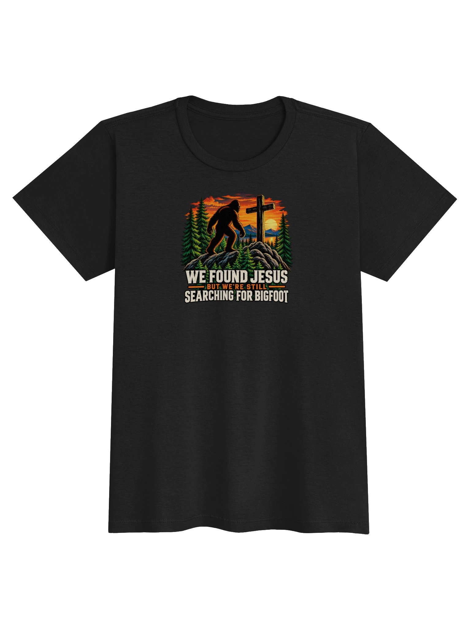 Bigfoot Jesus - inspired by Outcast Women's Supersoft Tee product image (5)