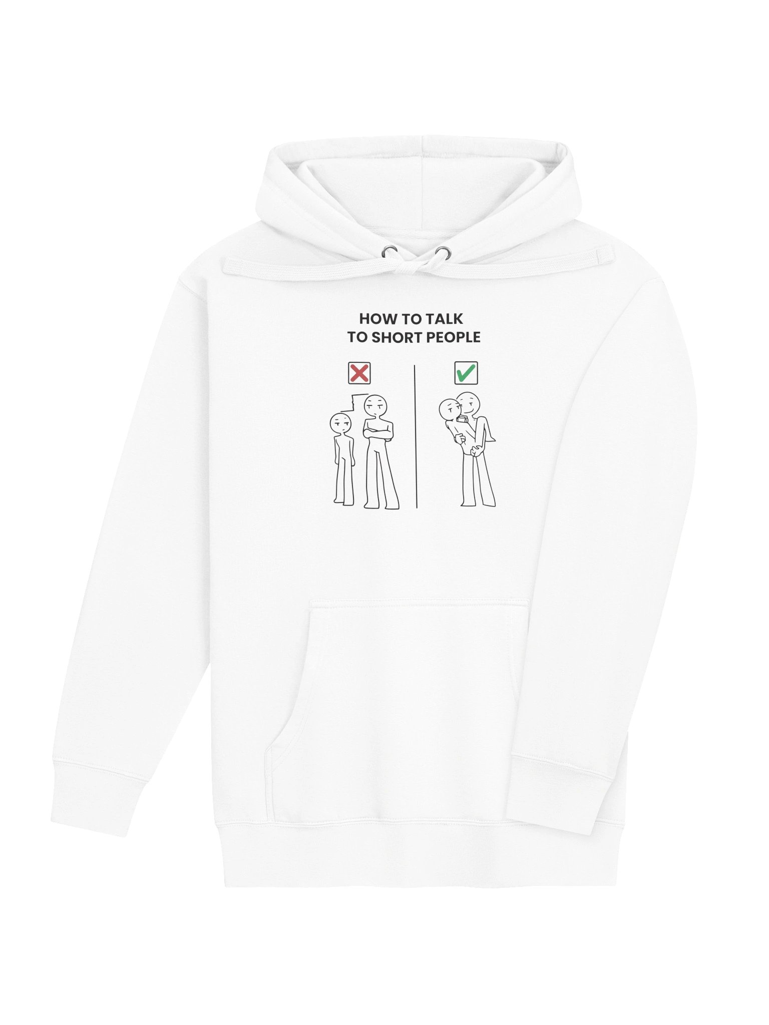 How To Talk To Short People Funny Graphic | Sarcastic Meme product image (4)