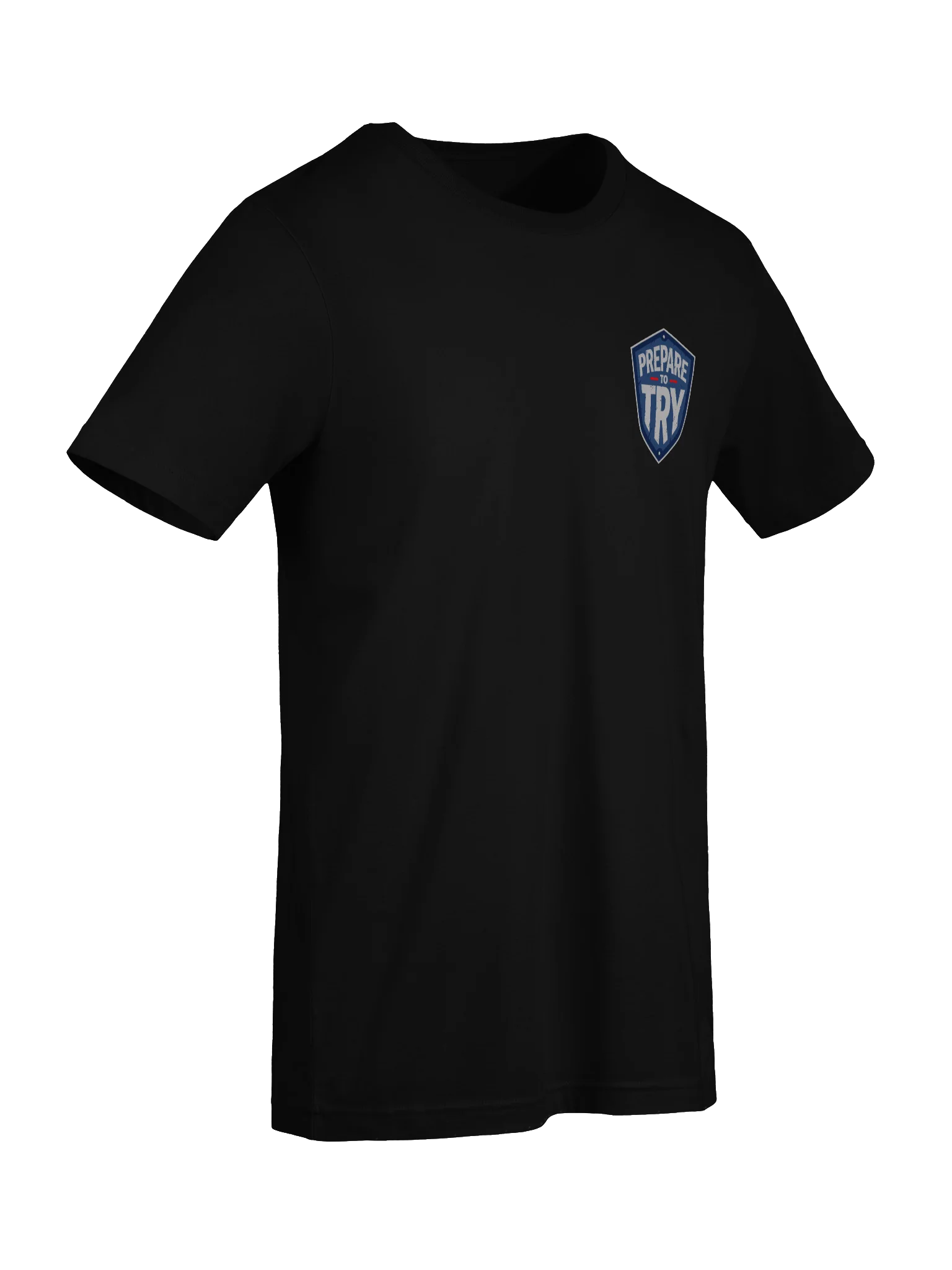 Prepare To Try T-Shirt (Colour Shield) product image (11)