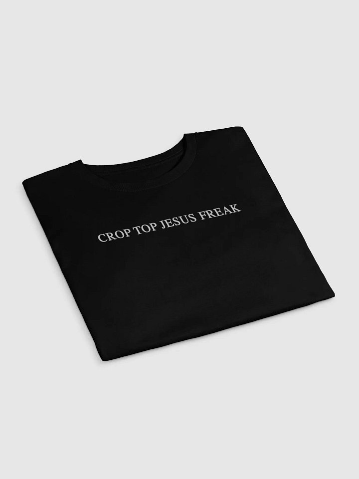 Crop Top Jesus Freak (Black) product image (2)