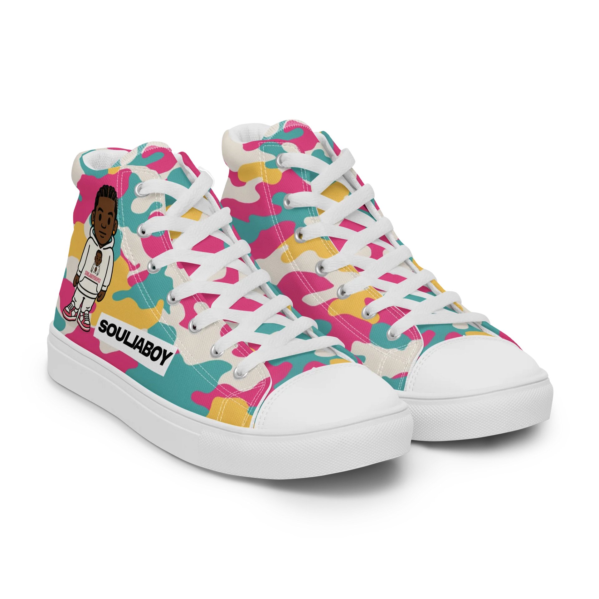 SOULJABOYDRIPCO CAMO SNEAKERS product image (10)