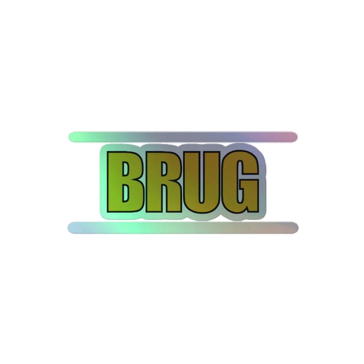 BRUG sticker product image (2)