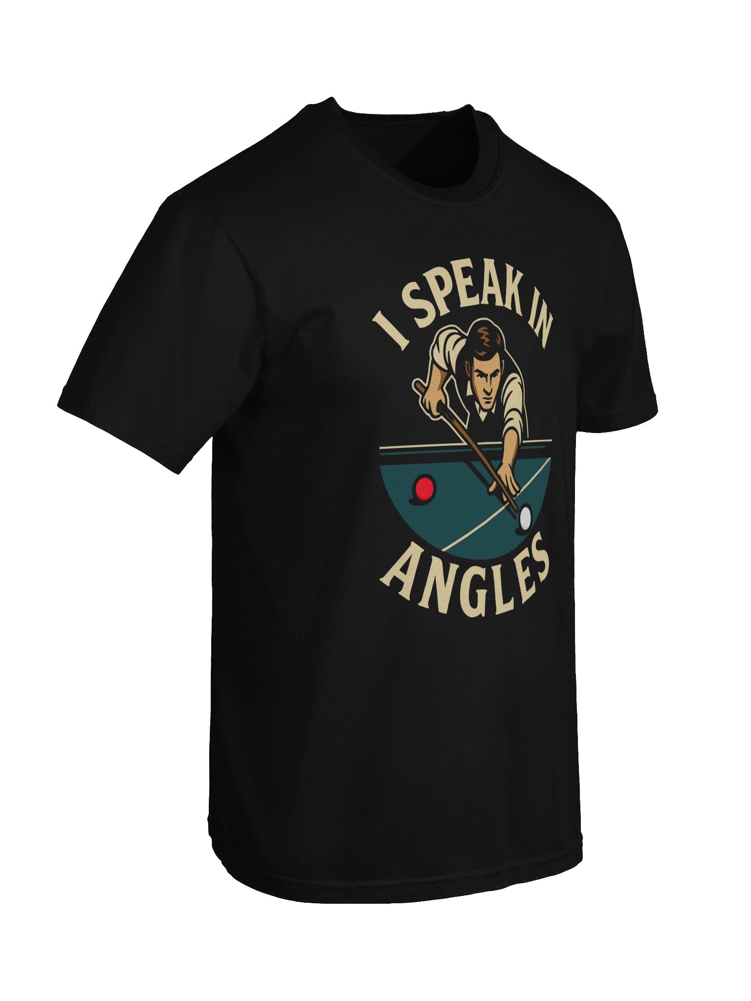 Angles of Billiards T-Shirt product image (7)