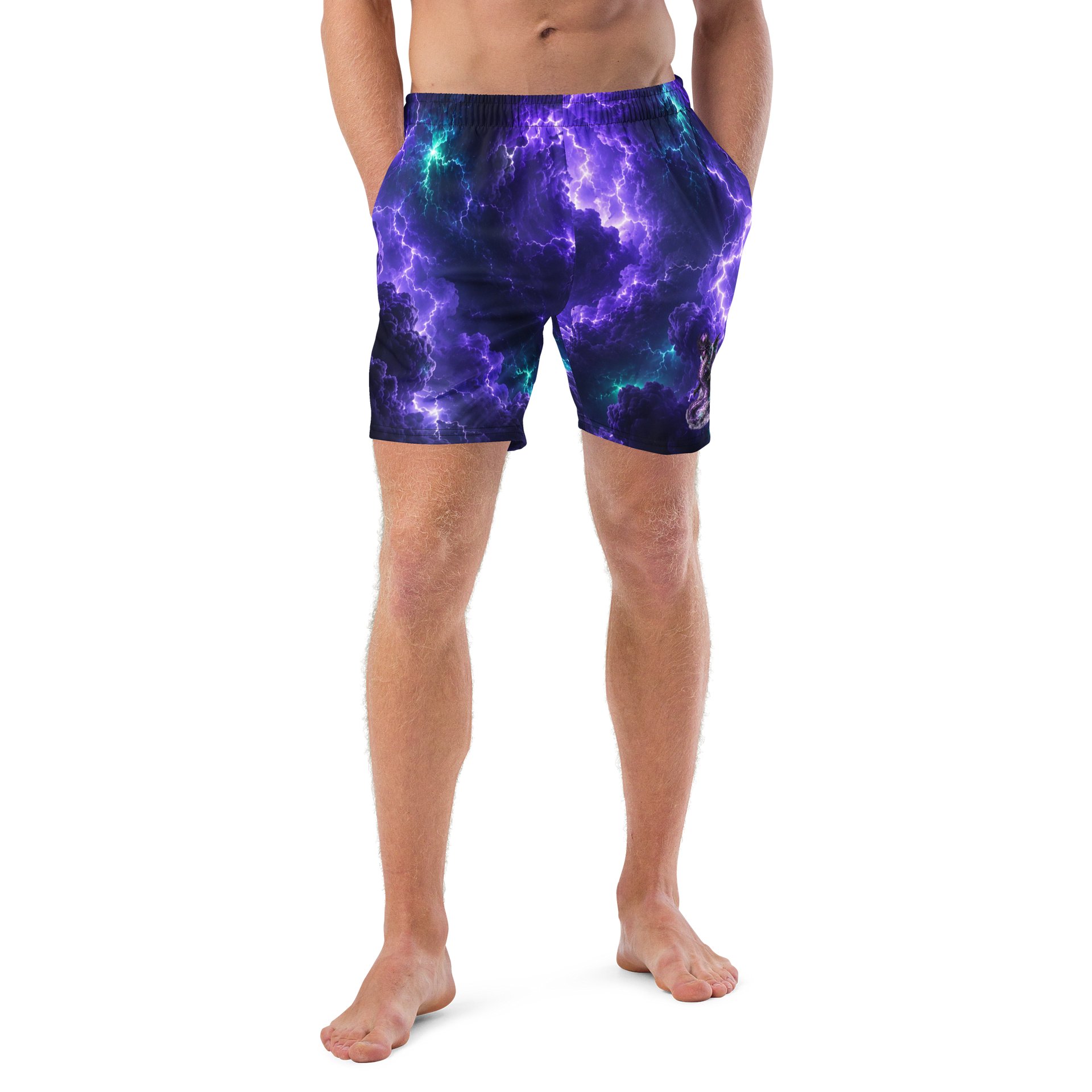 Purple Storm Swim Trunks product image (4)