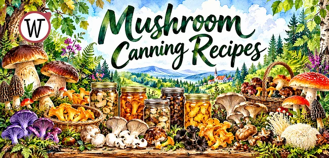 Mushroom Canning Recipes
