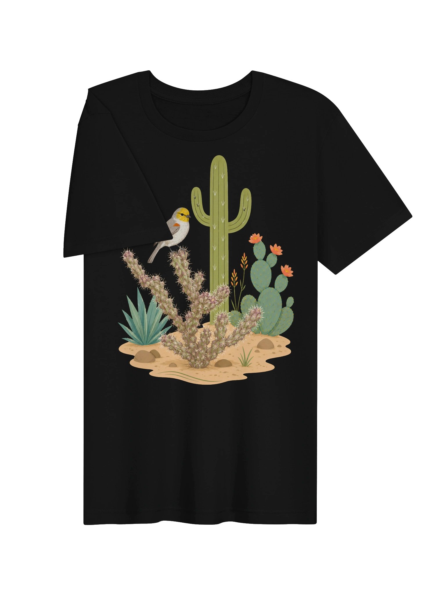 Desert Bird - Virdin & Cactus Tee product image (3)