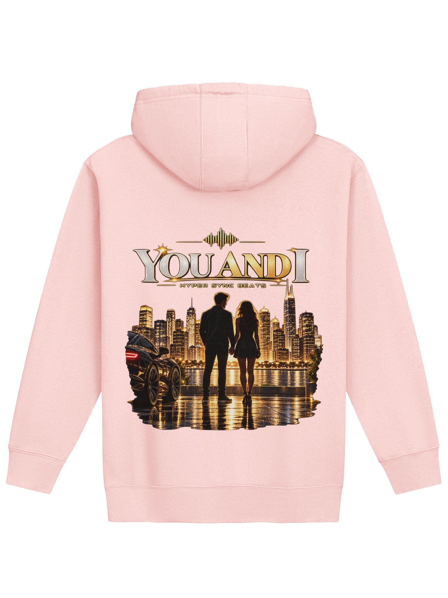 You and I—Hyper Sync Beats Premium Graphic Hoodie product image (105)