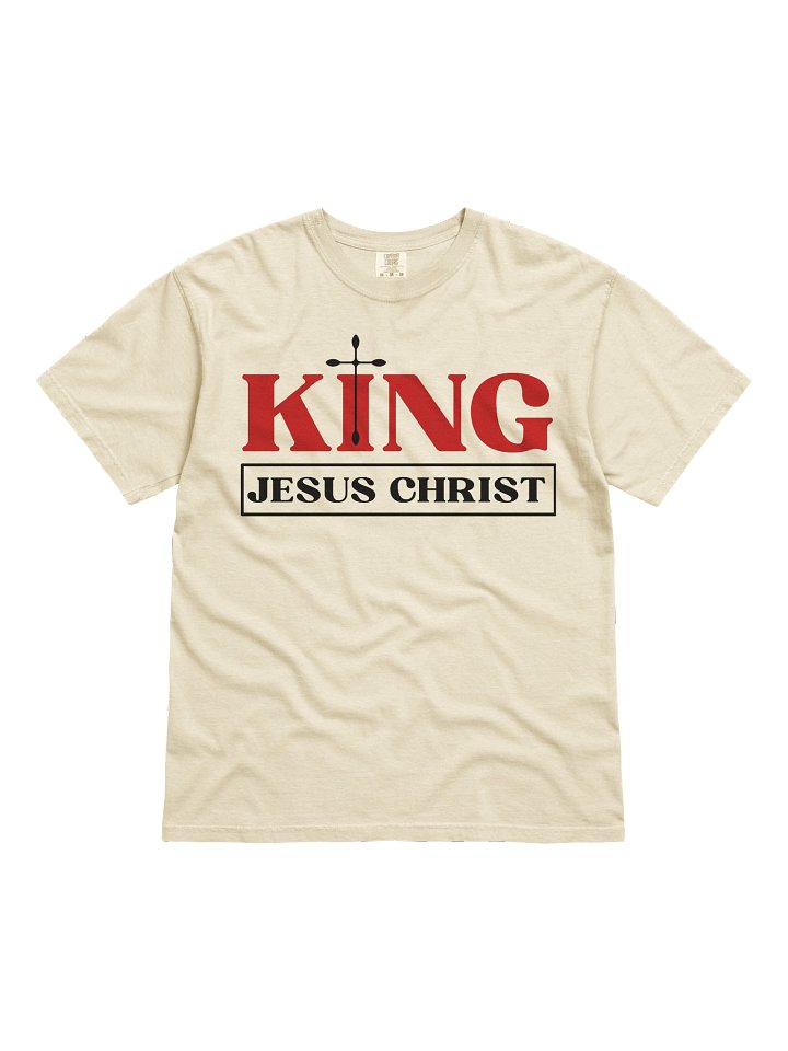 King Jesus Christ T-Shirt | Bold Christian Faith Tee for Believers | Raise2shine product image (2)