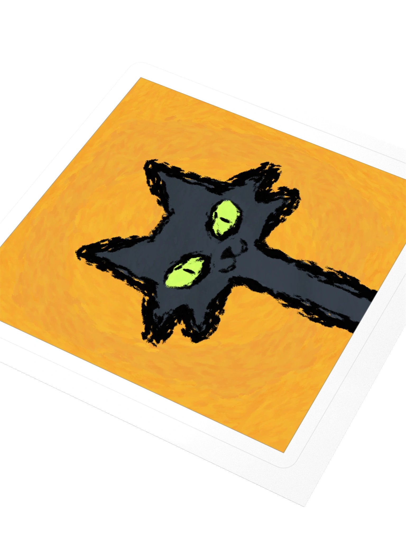 Mischievous Cat Sticker product image (3)