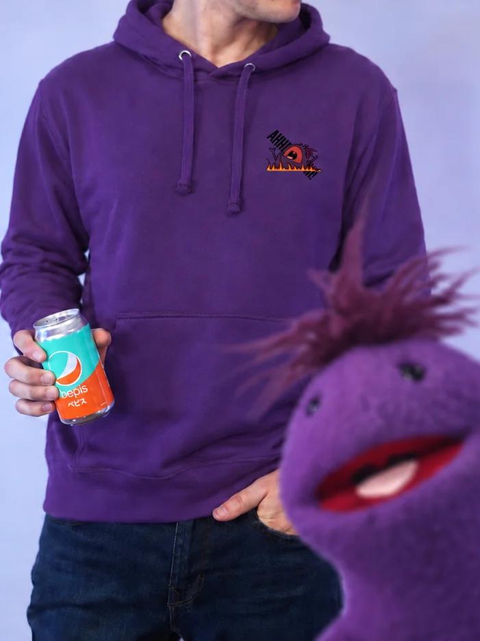 Embroidered Jeremy "AHHHHHH!!!" Hoodie product image (3)