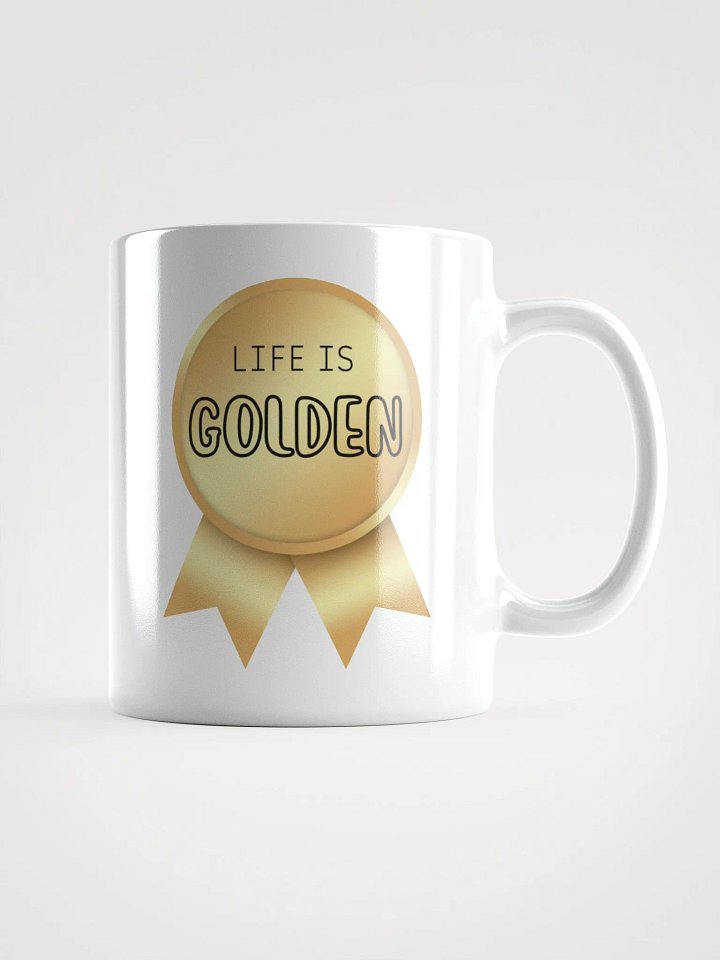 Life Is Golden Mug – Sip in Style, Savour the Moment product image (1)