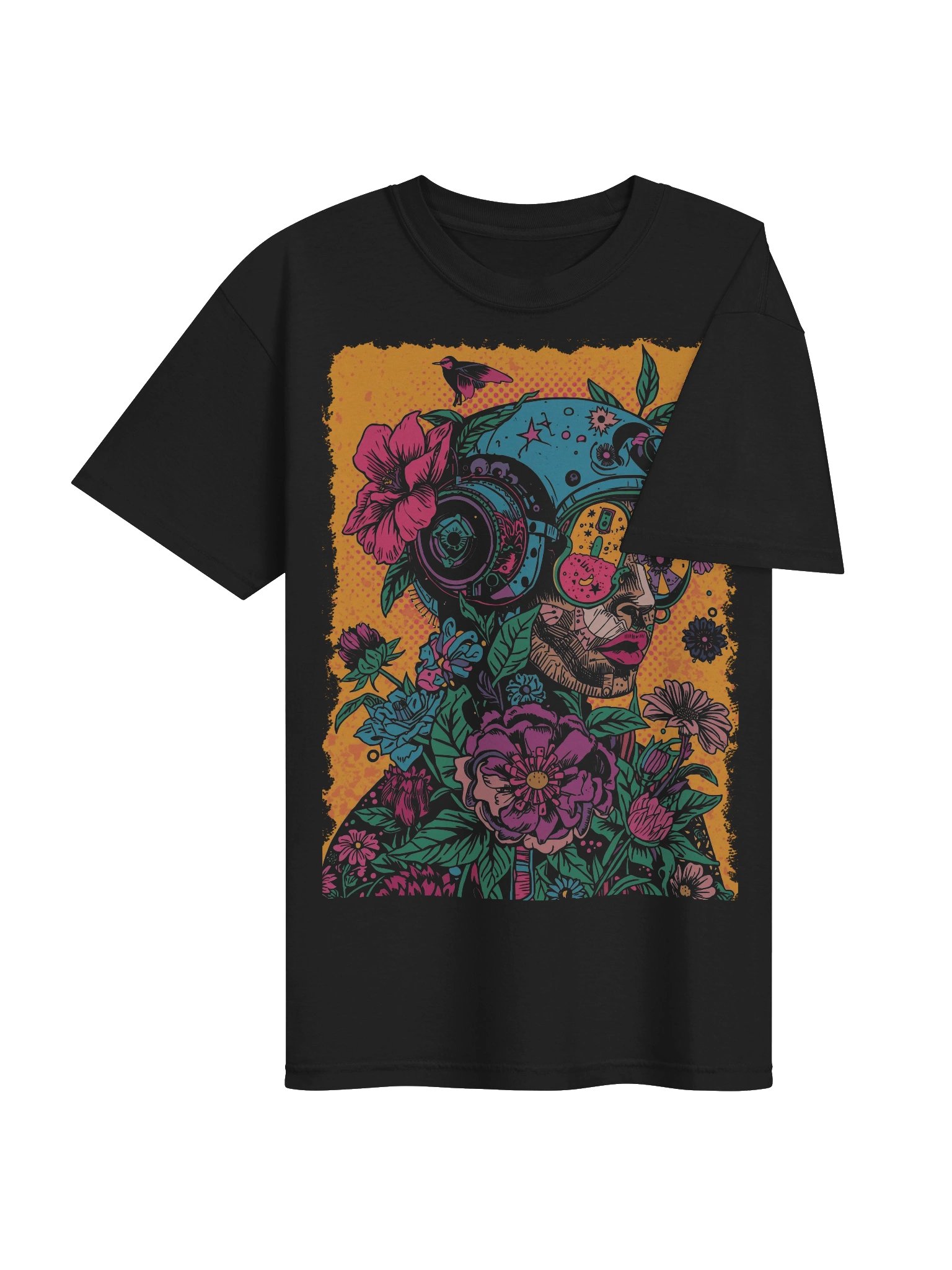 Floral Pilot Art Heavyweight Tee product image (7)