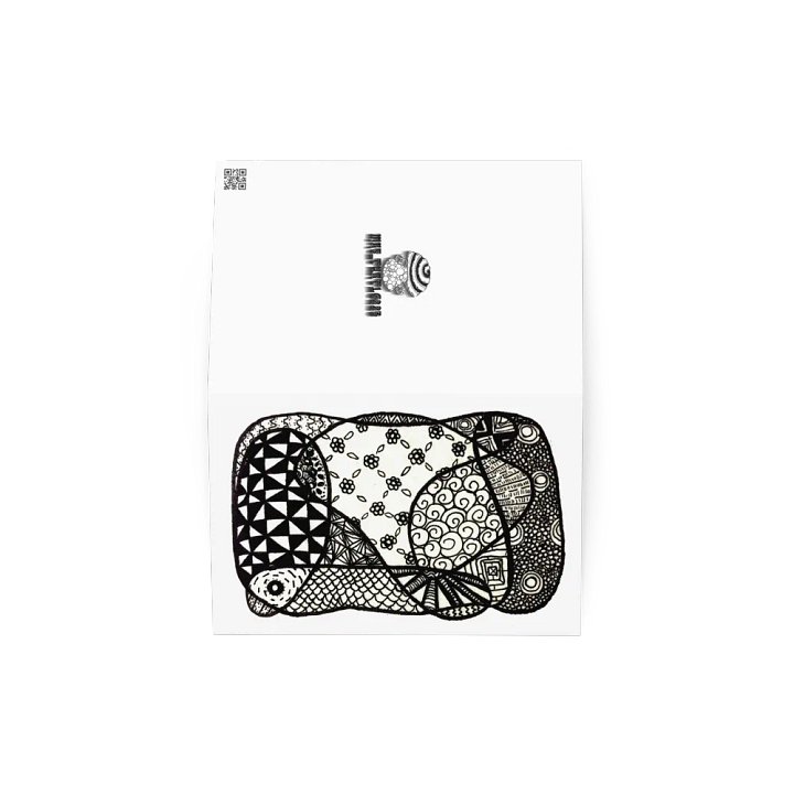 Doodle Medley Blank Greeting Card product image (4)