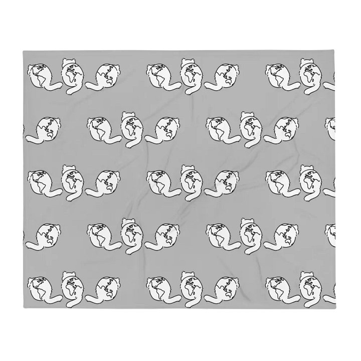 Planet Manul - Throw Blanket product image (1)