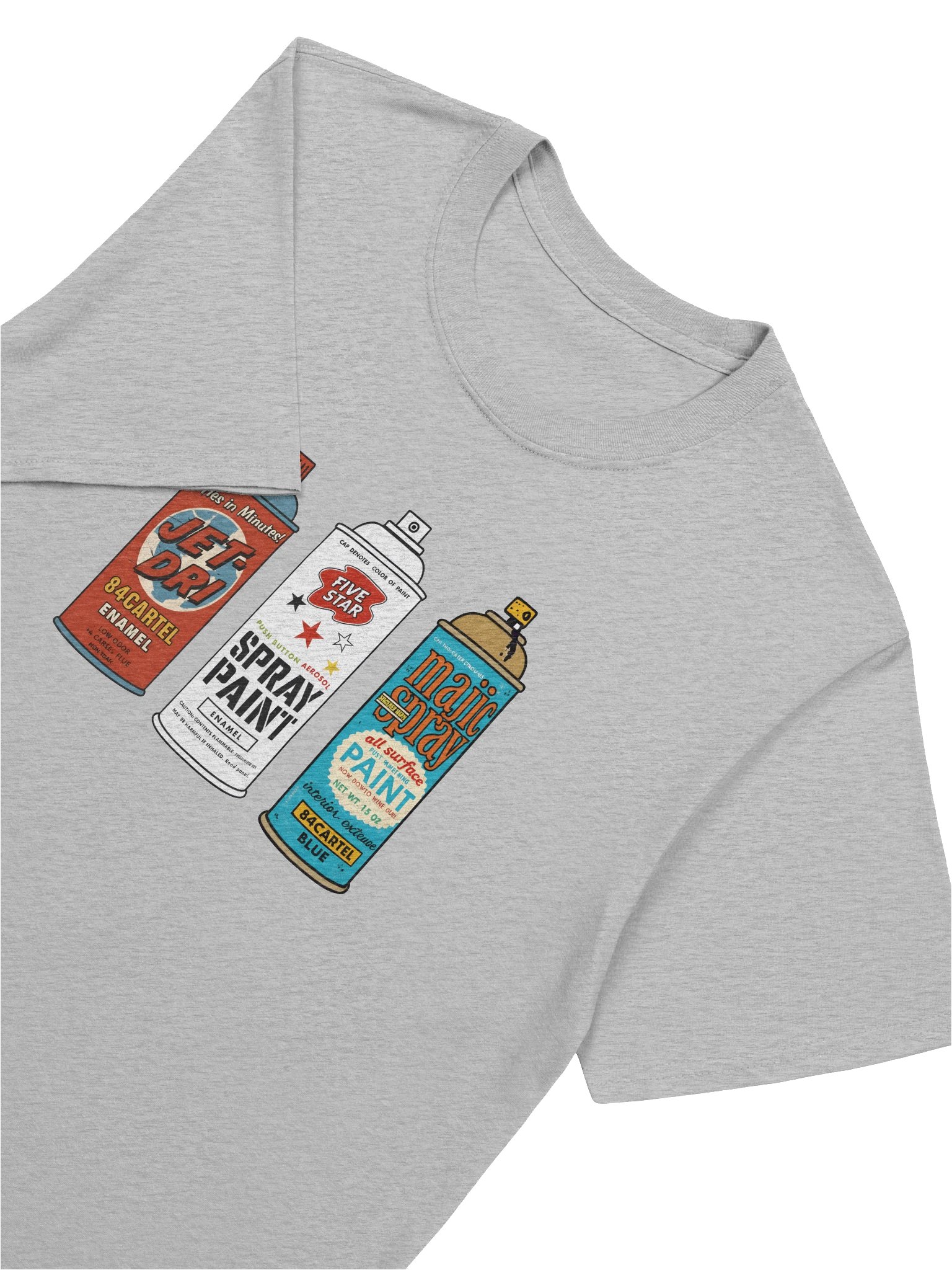 Spray Paint Cans Unisex T-Shirt product image (7)