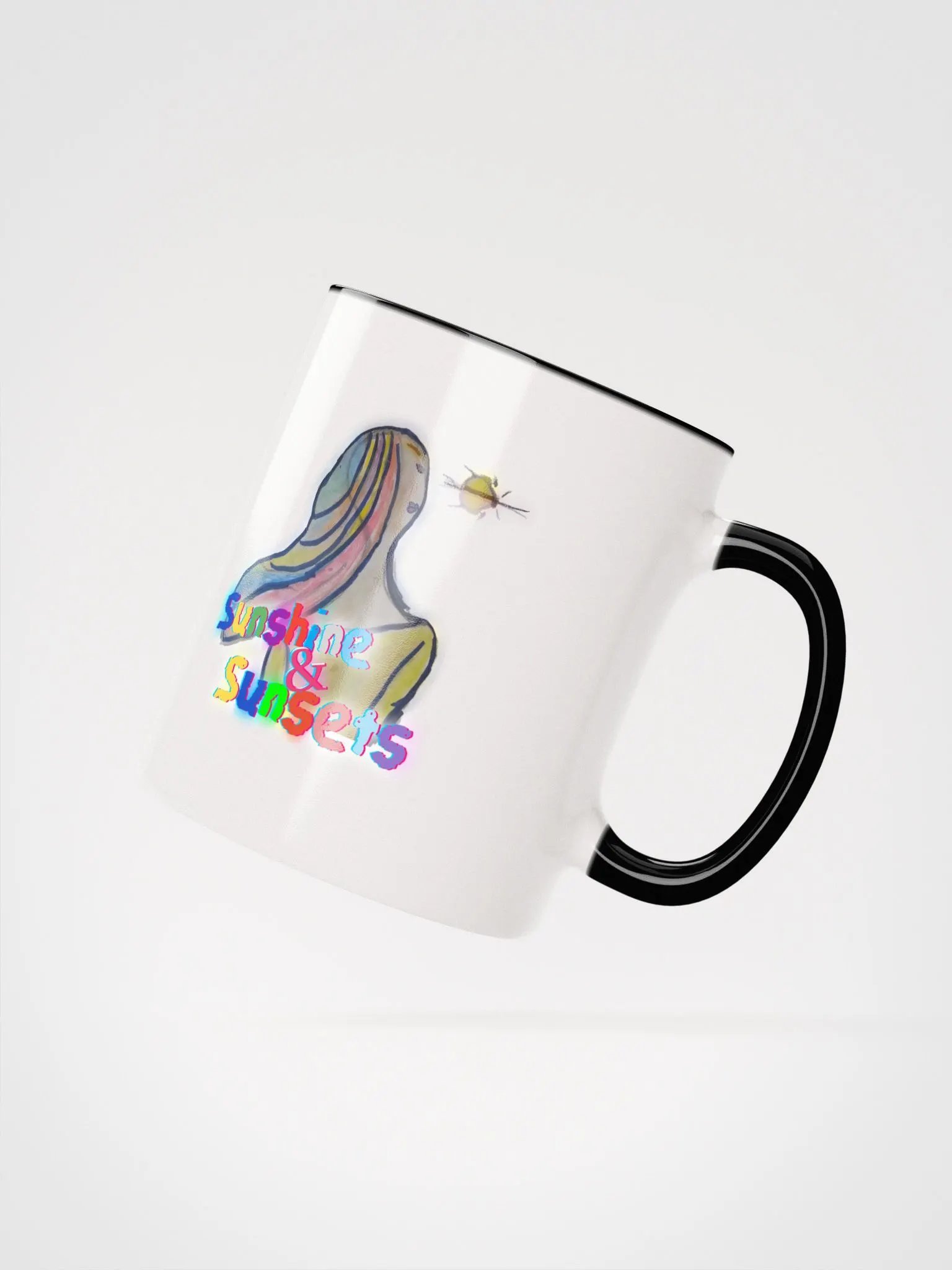 Sunshine & Sunsets Ceramic Mug with Color Inside product image (17)