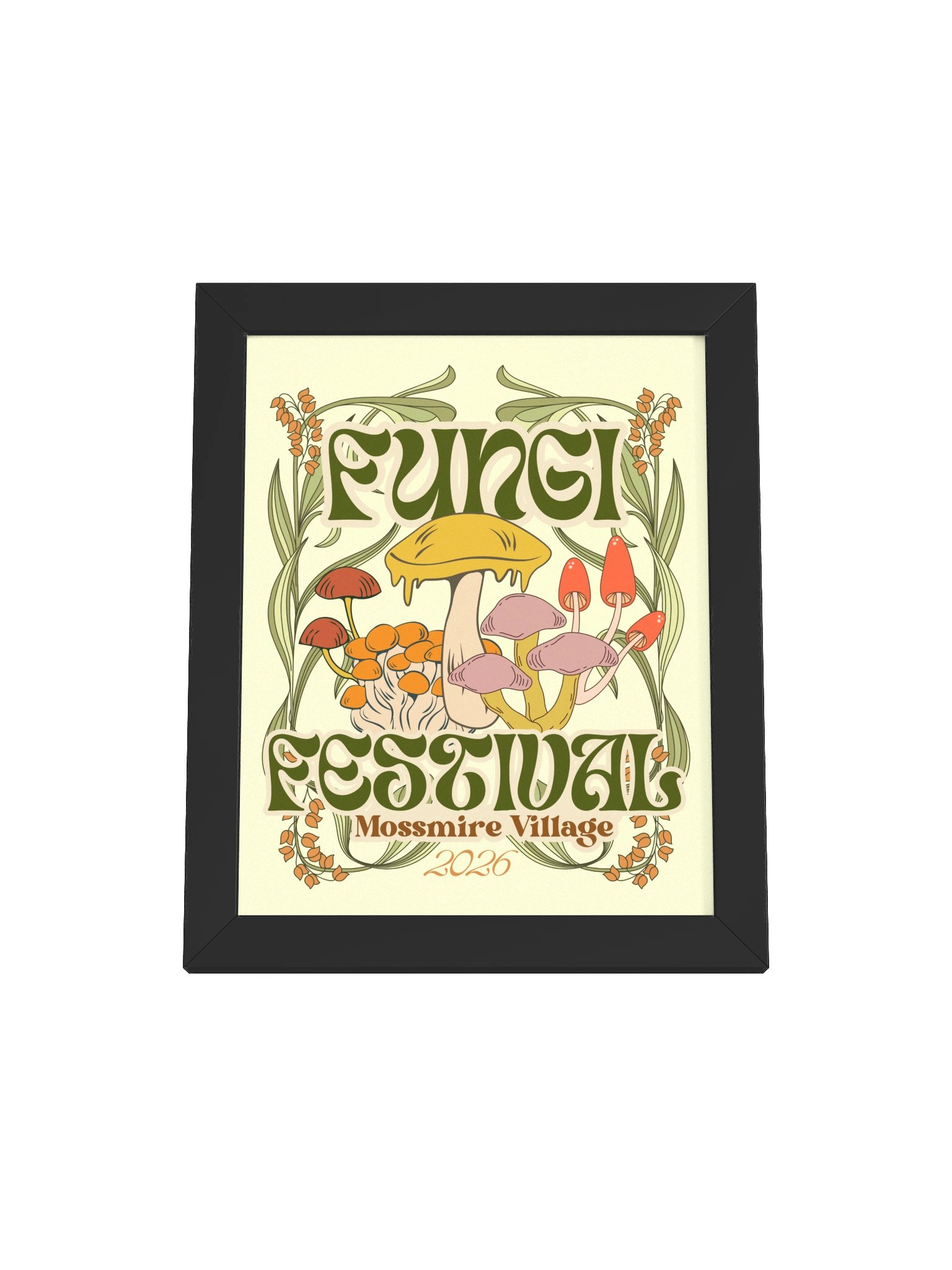Chef's Table SMP: Mossmire Framed Fungi Festival Event Poster product image (1)