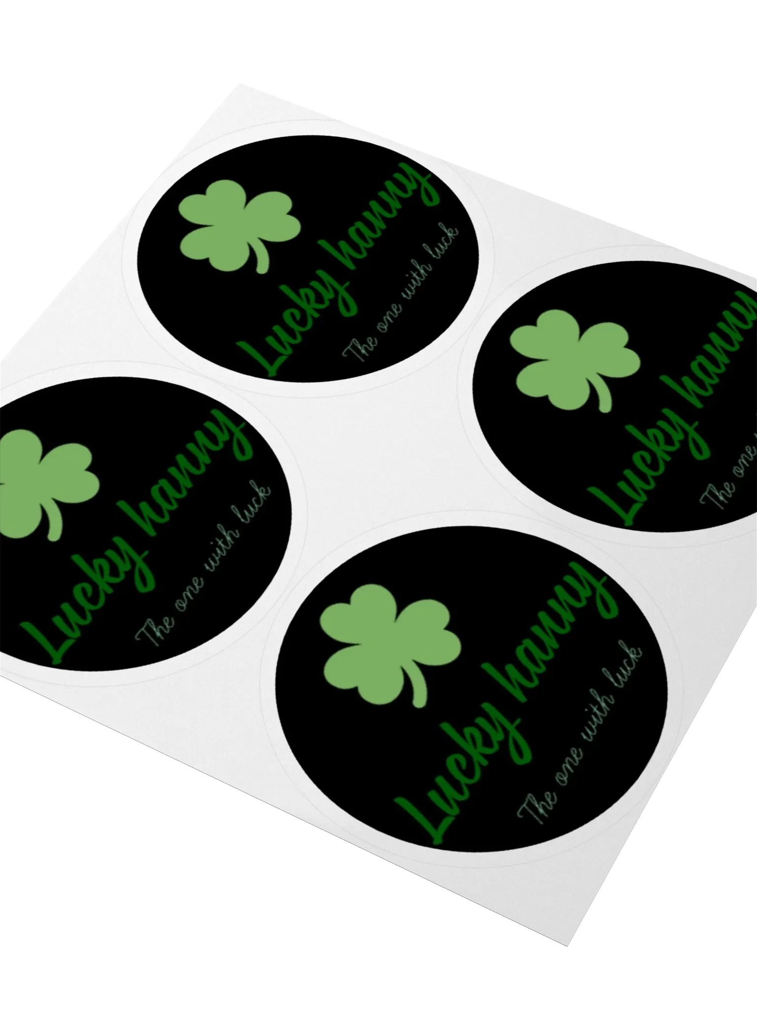 Lucky Hanny Clover Kiss Cut Stickers product image (3)