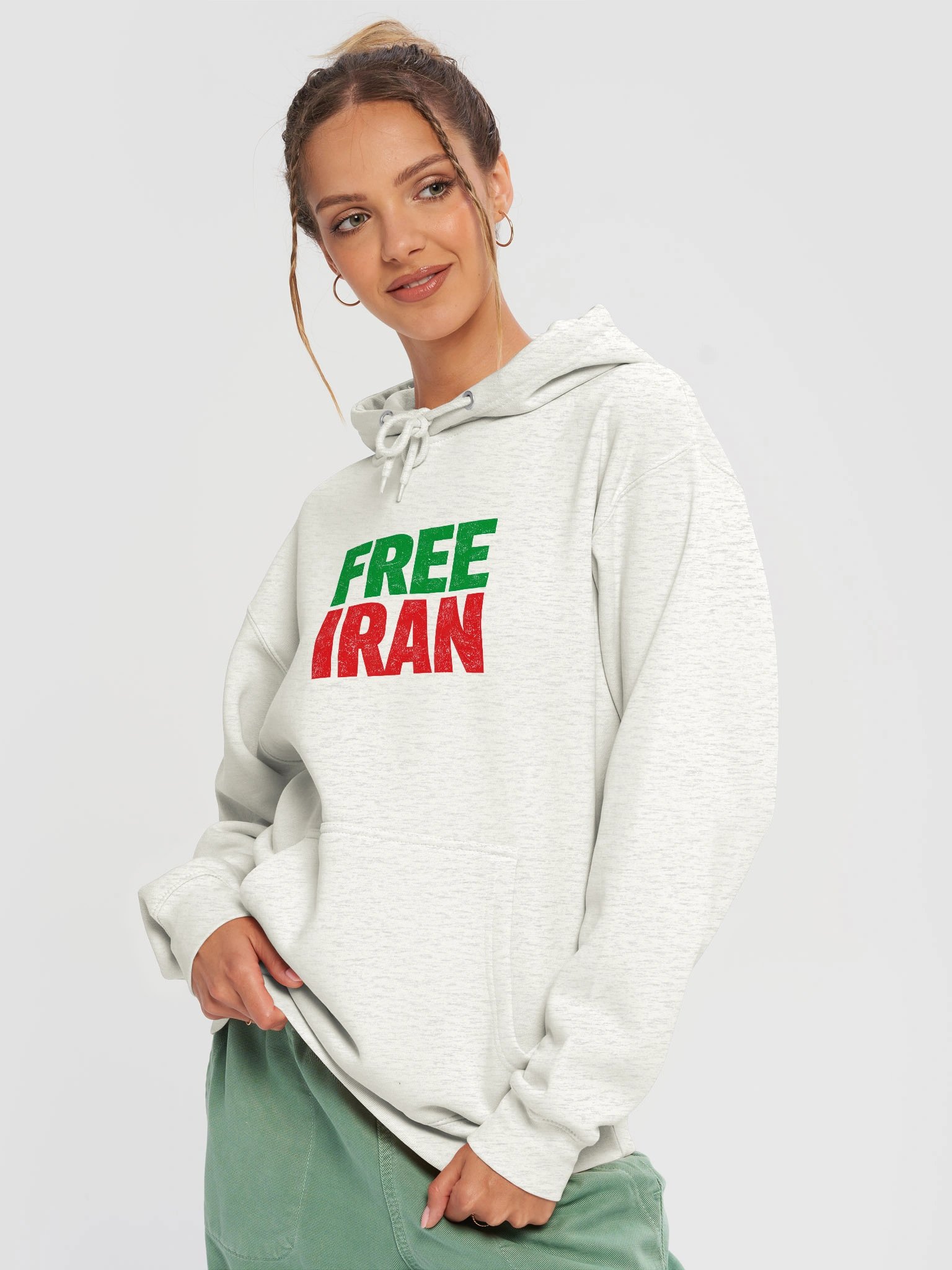 Free Iran Poster Women's Hoodie product image (13)