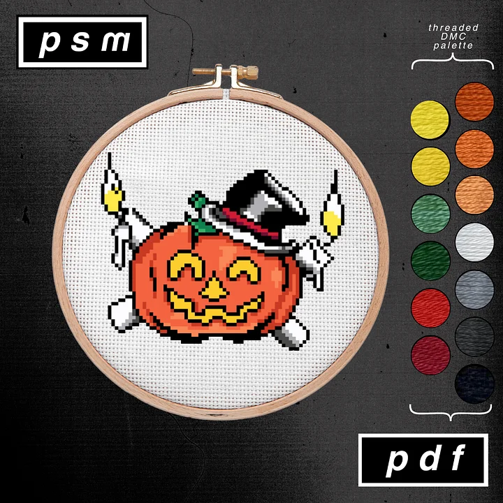 Mike 'Rollo' Malone Jack-o-Lantern Pattern product image (1)