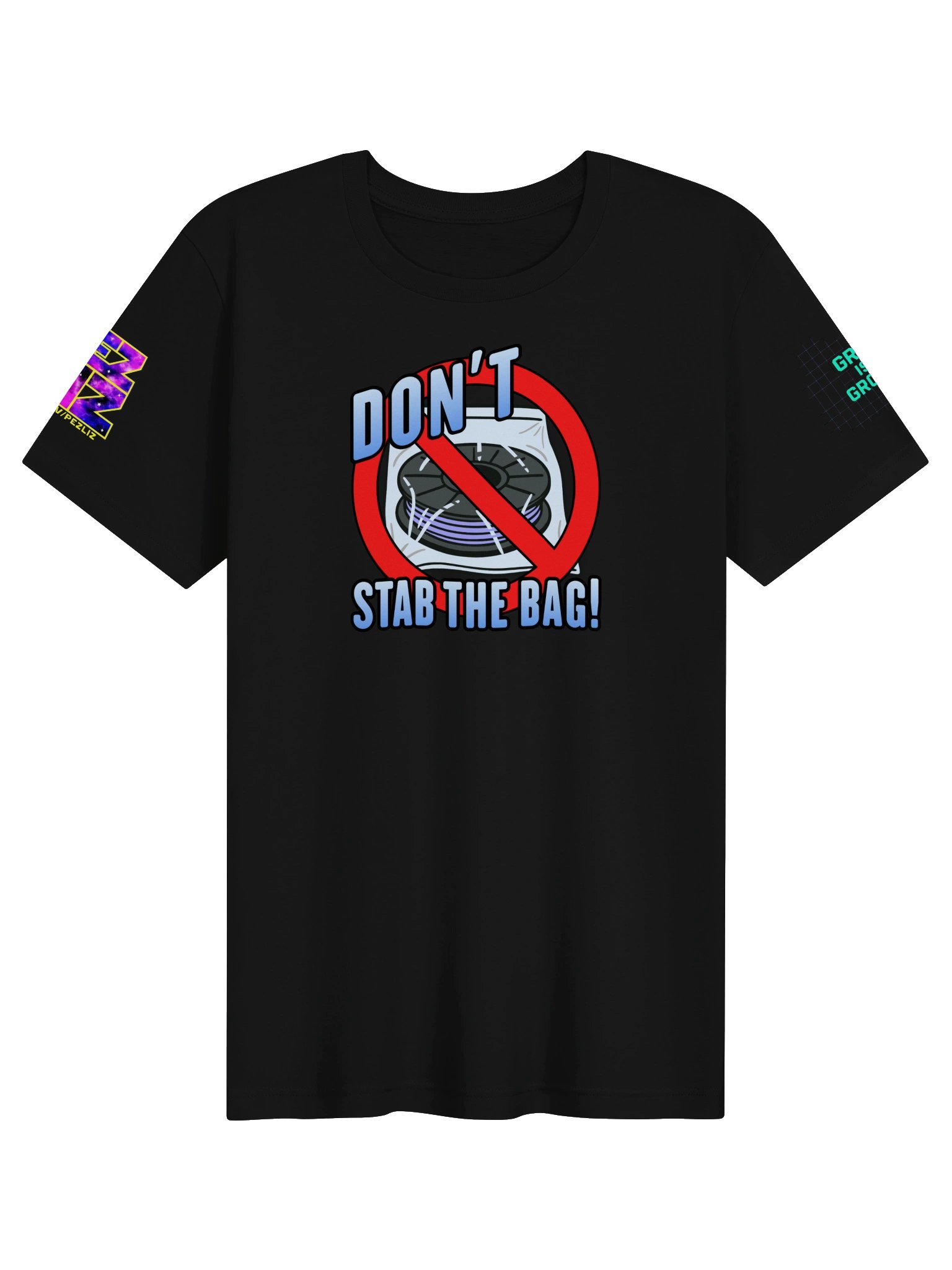 Never Stab Graphic Tee product image (1)